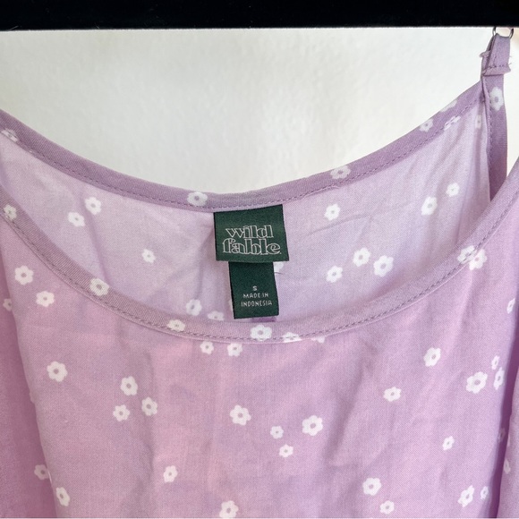 Wild Fable S lavender flower design summer dress - Picture 4 of 4